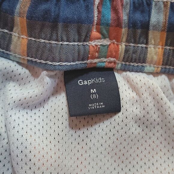 GAP plaid boy's swim trunks - Picture 3 of 4